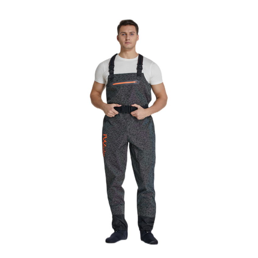 C7  Camo Breathable Waders-A night fishman’s(hunting)Protective suits